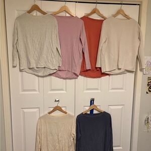 Lululemon Back in Action Long Sleeve top in Various Colours size 6